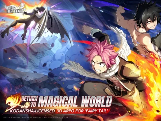 FAIRY TAIL: Fierce Fight iPad  Screenshots