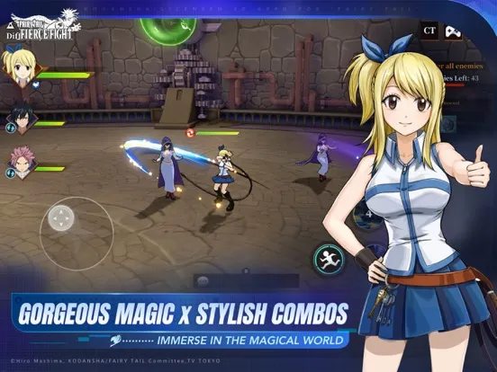 FAIRY TAIL: Fierce Fight iPad  Screenshots