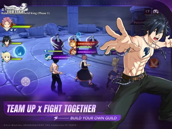 FAIRY TAIL: Fierce Fight iPad  Screenshots