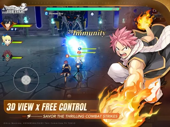 FAIRY TAIL: Fierce Fight iPad  Screenshots