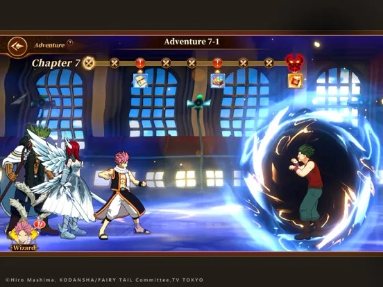 FAIRY TAIL: Fierce Fight iPad  Screenshots