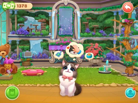 Tangkapan skrin Kitten Match iPad 