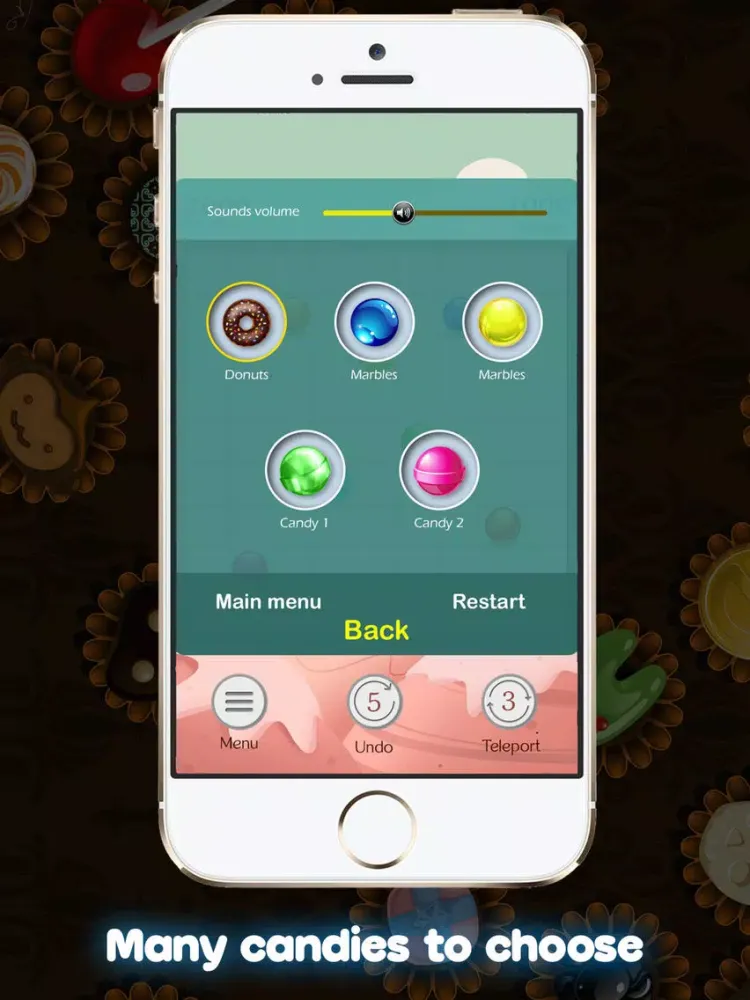 Ảnh chụp màn hình của Line 98 Candy Version iPad 