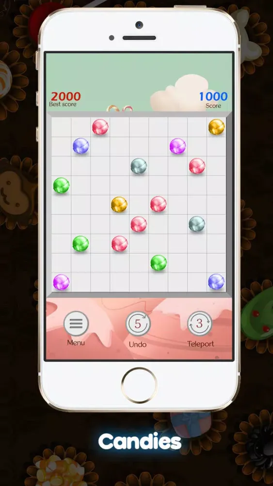 Ảnh chụp màn hình của Line 98 Candy Version
