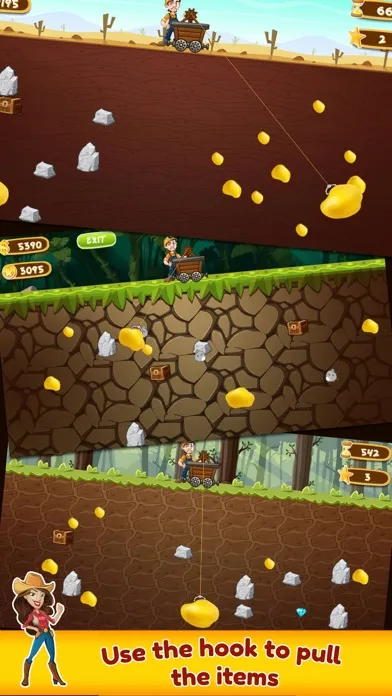 Captures d'écran de Gold Miner: Classic Game