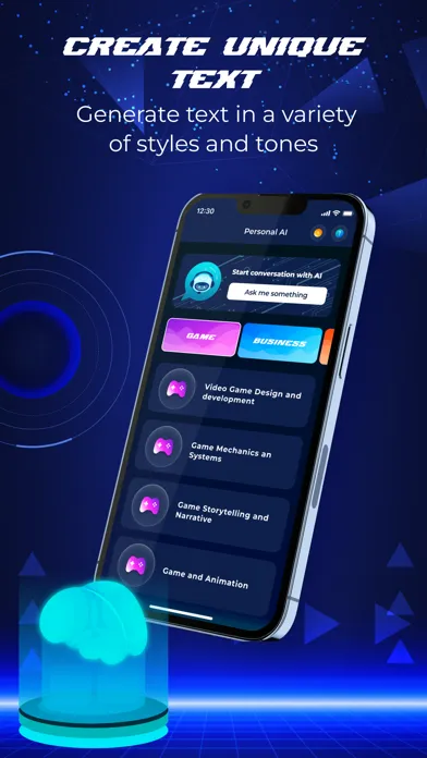 PersonalAI - Chatbot assistant應用截圖