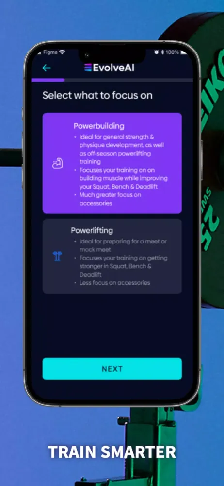 Captures d'écran de Evolve AI: Workout Coach