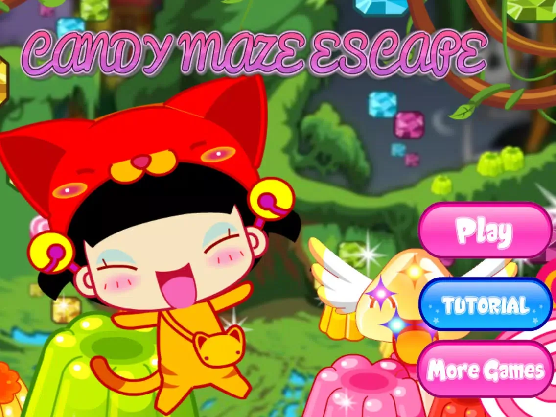 Candy Maze Escape iPad  Screenshots