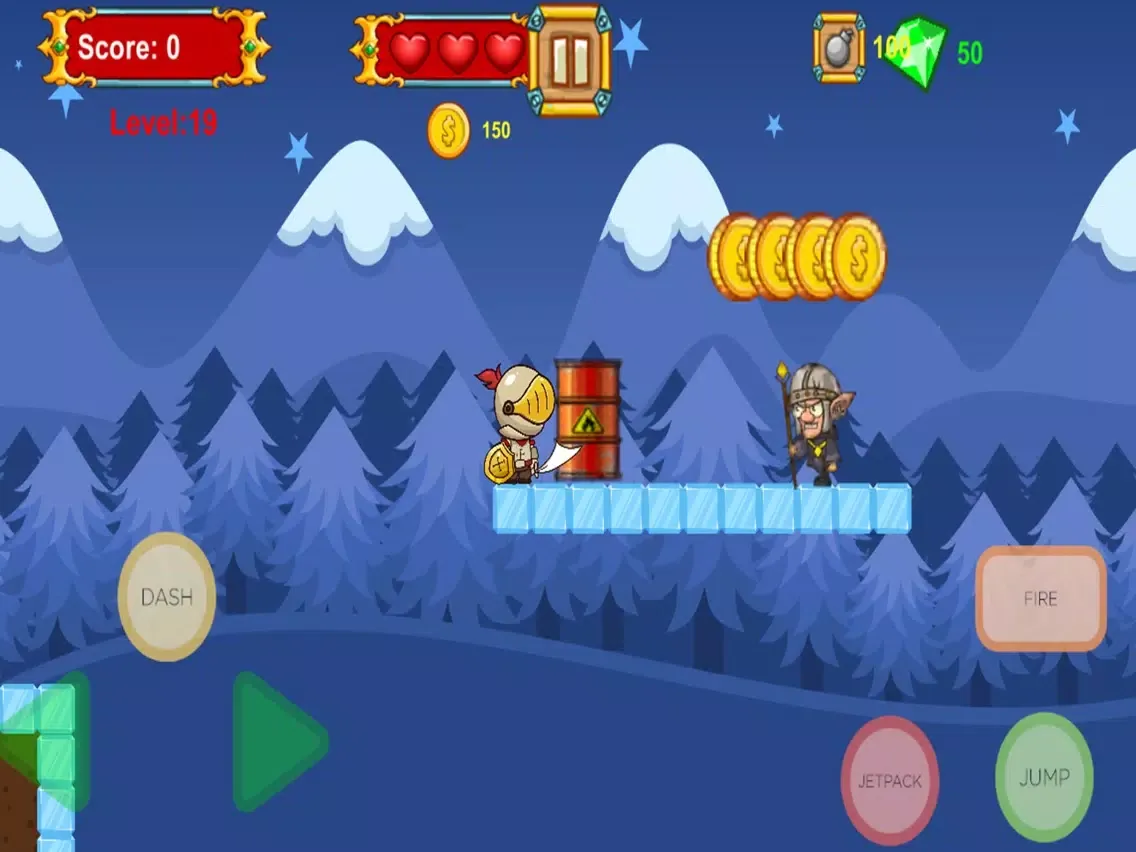 Zrzuty ekranu Super Knight Save Princess iPad 