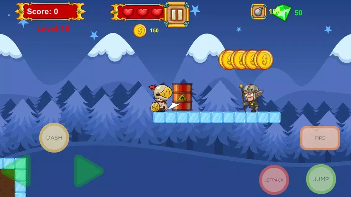 Zrzuty ekranu Super Knight Save Princess