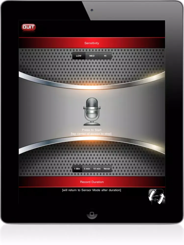 Pocket Spy Cam: Video Camera with Sound and Motion Sensor Activated Recording iPad  Screenshots