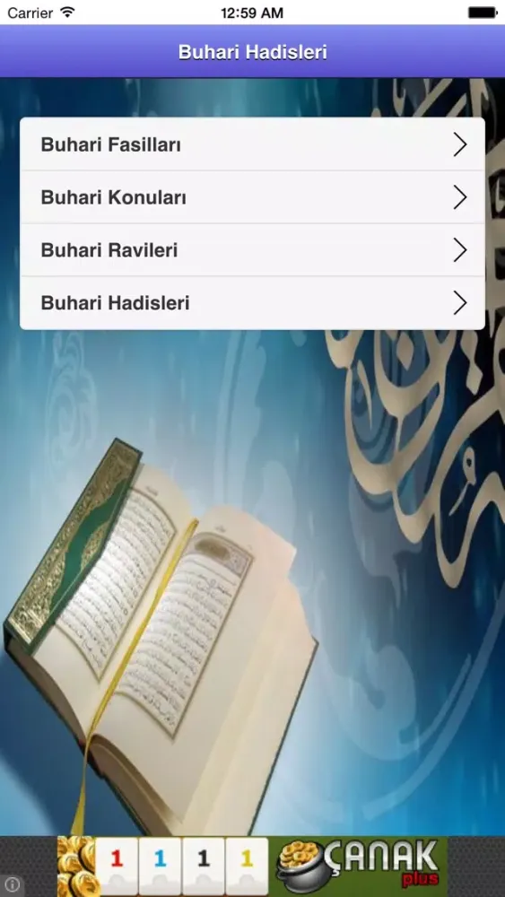 Capturas de pantalla de Buhari Hadisleri