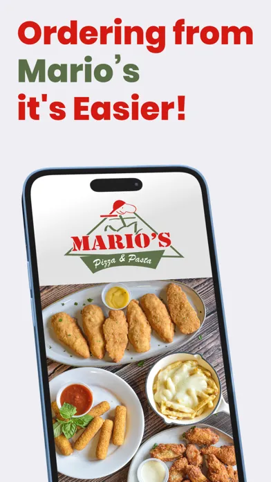 Capturas de tela do Mario's Pizza And Pasta