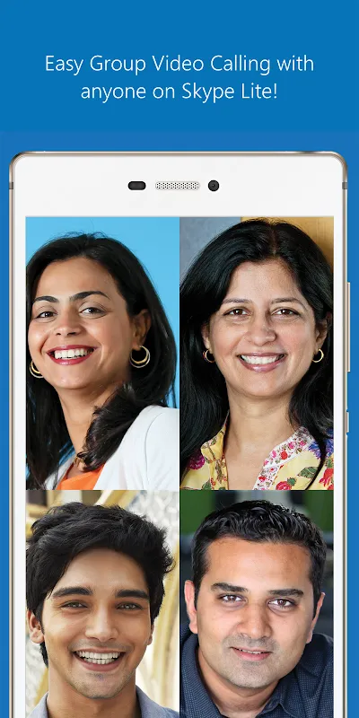 ภาพหน้าจอของ Skype Lite