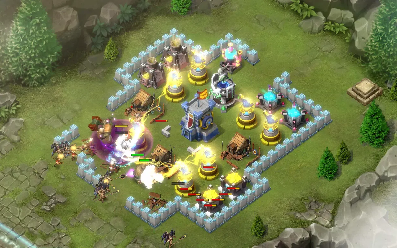 Zrzuty ekranu ClashRow