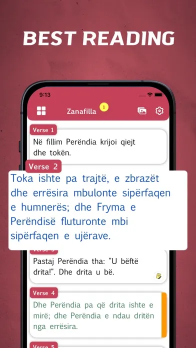 Albanian Bible - offline Screenshots