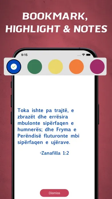 Albanian Bible - offline Screenshots
