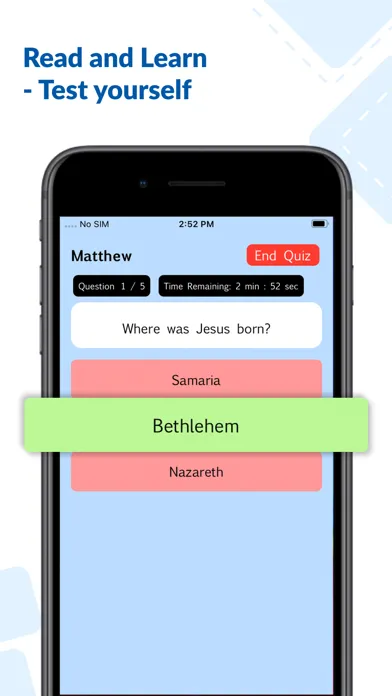 Bible Quiz - Oly Bible Ekran Görüntüleri