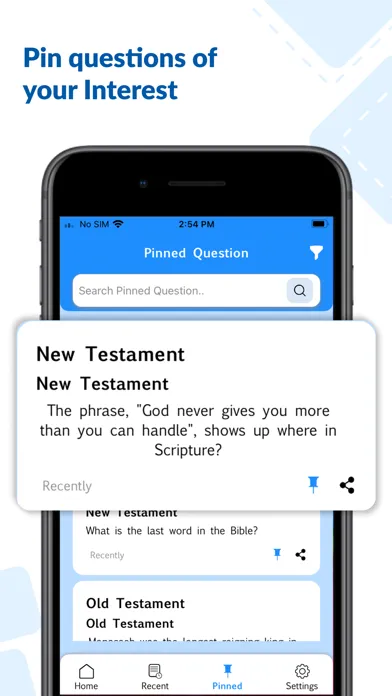 Bible Quiz - Oly Bible Ekran Görüntüleri