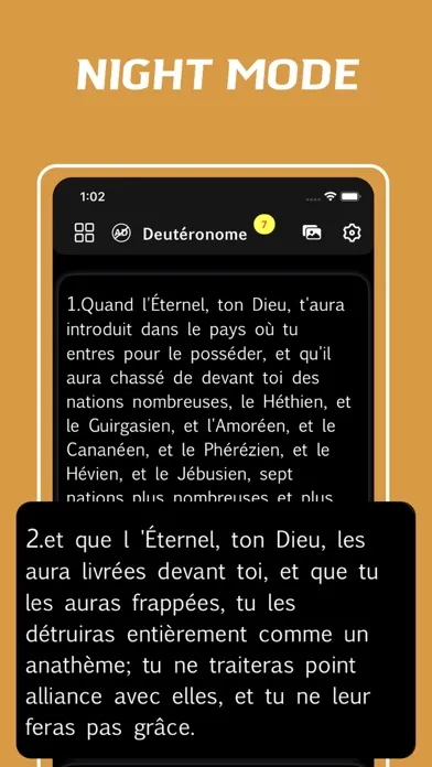 Capturas de tela do Darby Bible - offline
