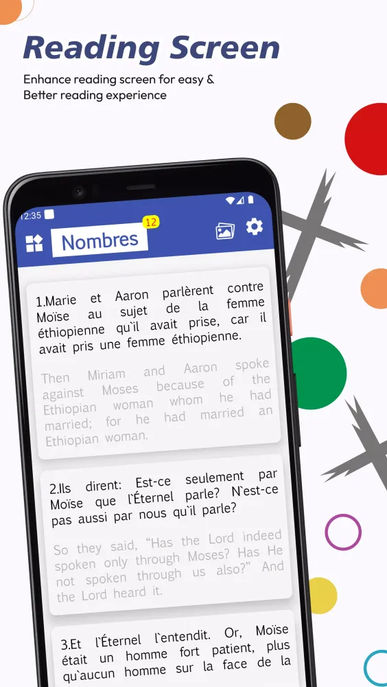 Ảnh chụp màn hình của French English Bible
