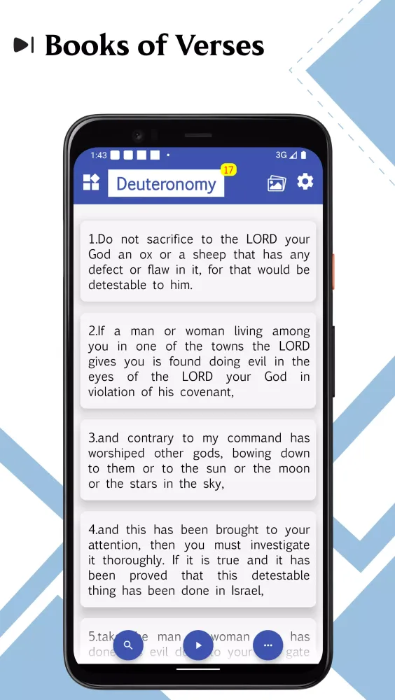 Capturas de tela do Good News Bible