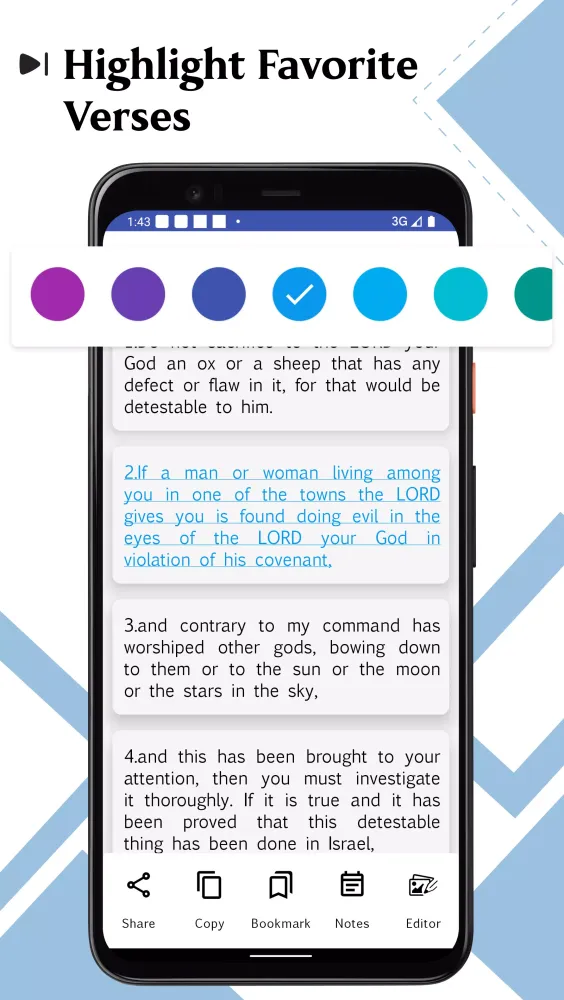Capturas de tela do Good News Bible
