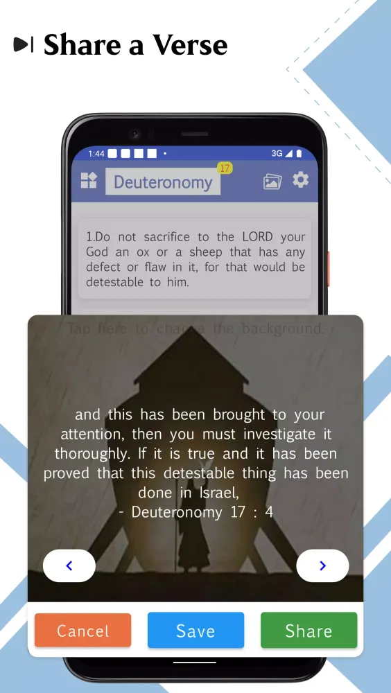 Capturas de tela do Good News Bible