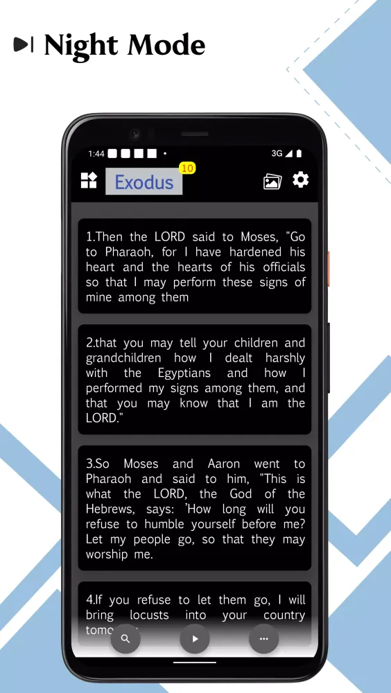 Capturas de tela do Good News Bible