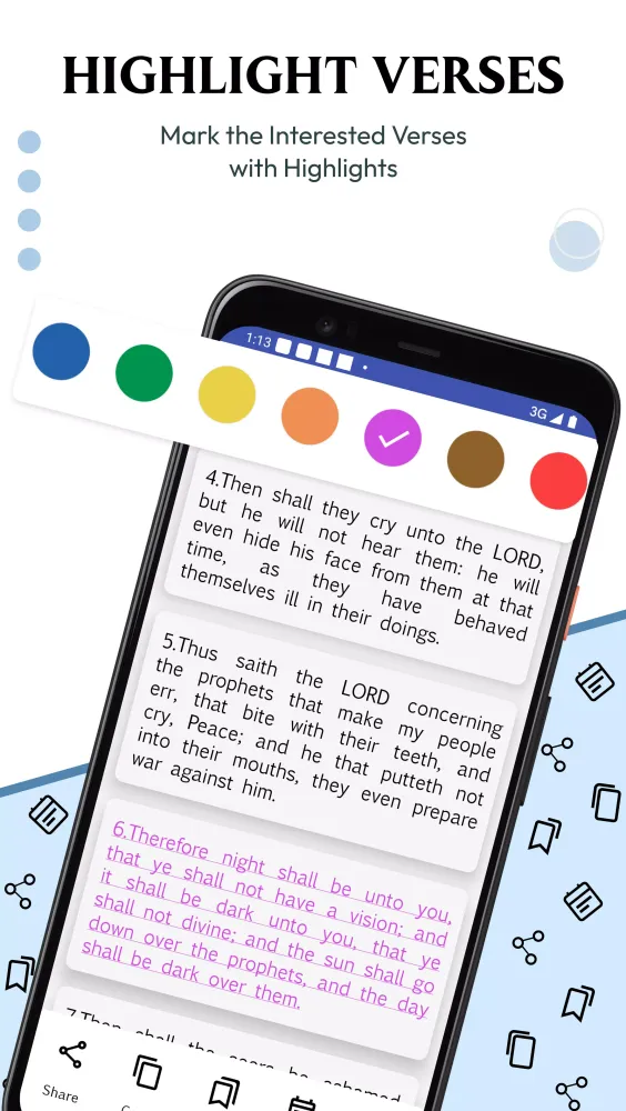 Screenshot di King James Bible - KJV Offline