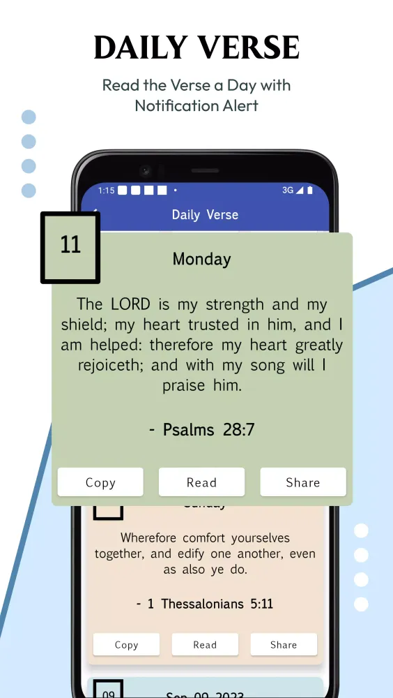 Screenshot di King James Bible - KJV Offline