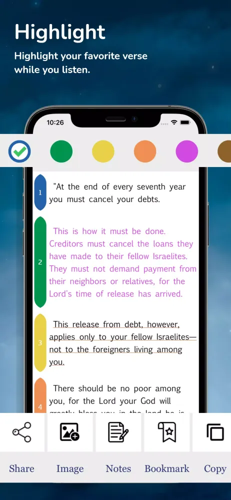 Capturas de pantalla de Legacy Standard Bible