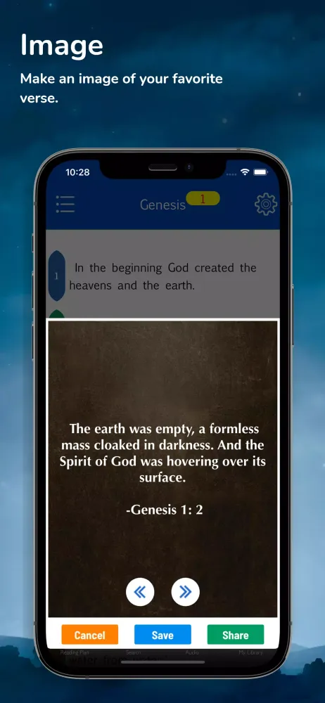 Capturas de pantalla de Legacy Standard Bible