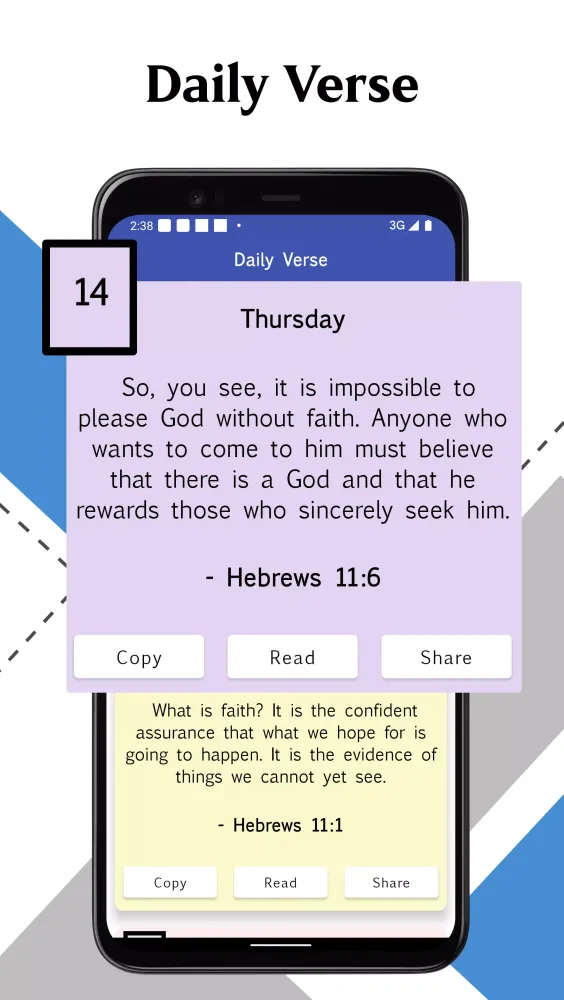 Capturas de pantalla de NEB Bible
