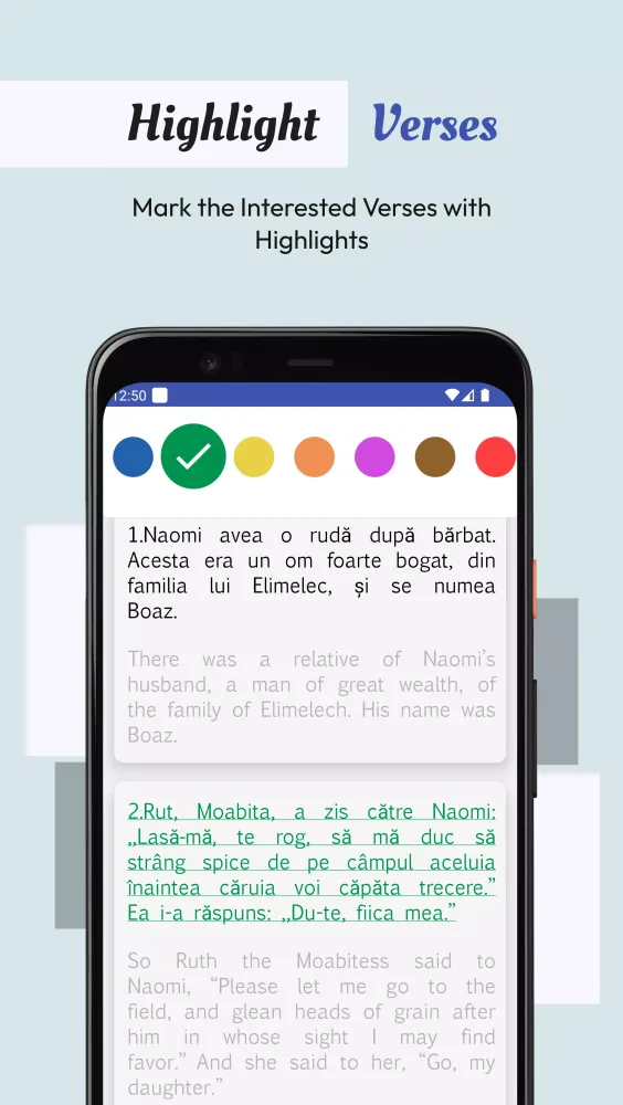 Romanian English Bible スクリーンショット