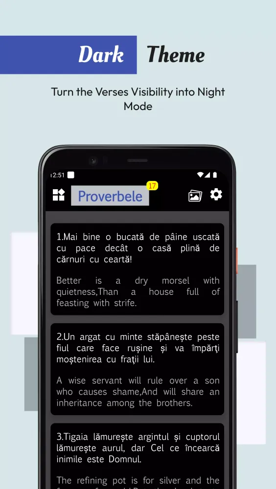 Romanian English Bible スクリーンショット