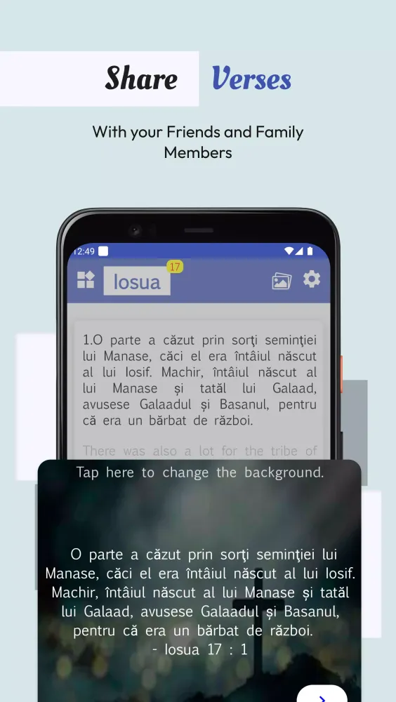Romanian English Bible スクリーンショット