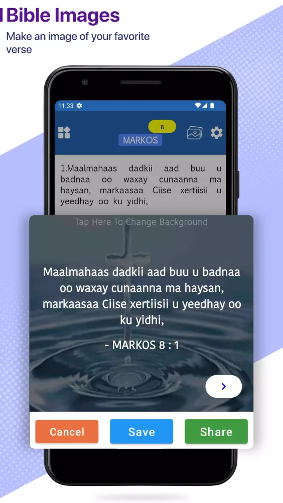 Somali Holy Bible Screenshots