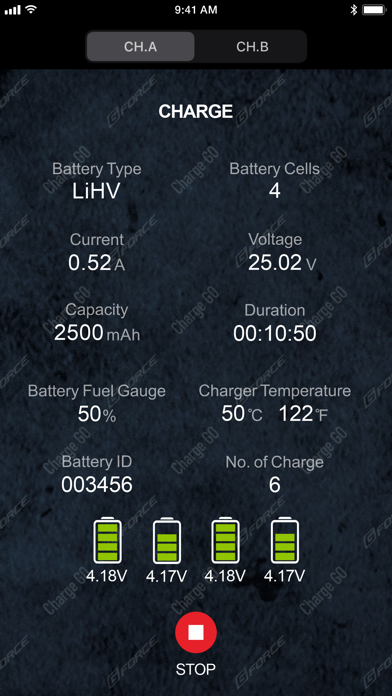 Tangkapan layar Charge GO