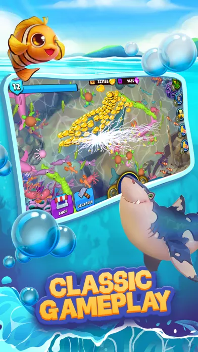 Tangkapan layar Arcade Fishing Game: Fish Hunt