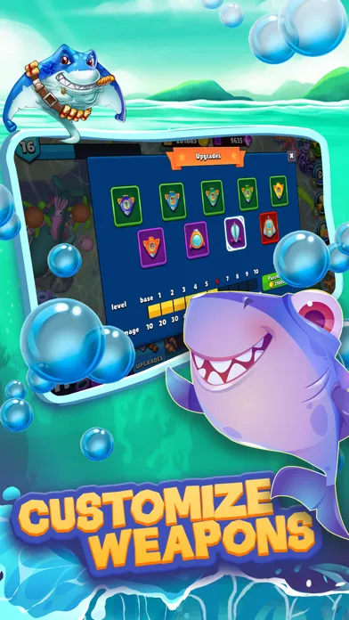 Tangkapan layar Arcade Fishing Game: Fish Hunt