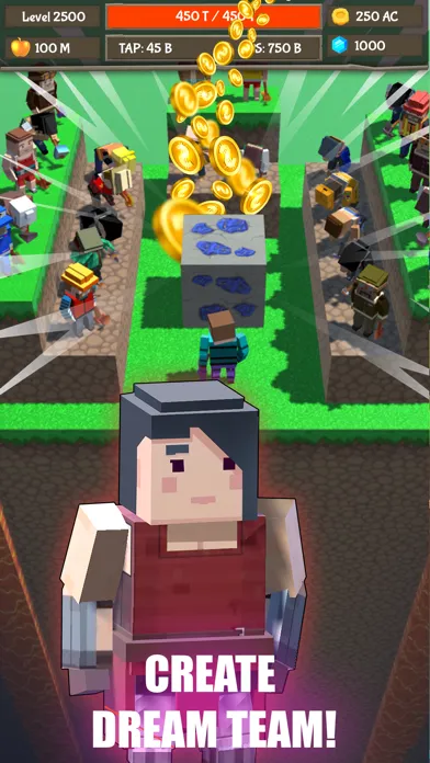 Capturas de pantalla de Miner Steve - Craft Clicker