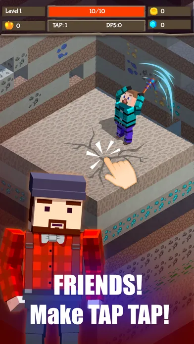 Capturas de tela do Tap Tap Mine: Idle Clicker Sim
