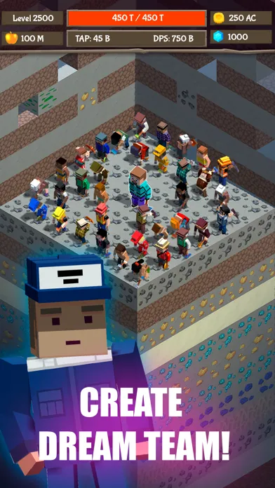Capturas de tela do Tap Tap Mine: Idle Clicker Sim