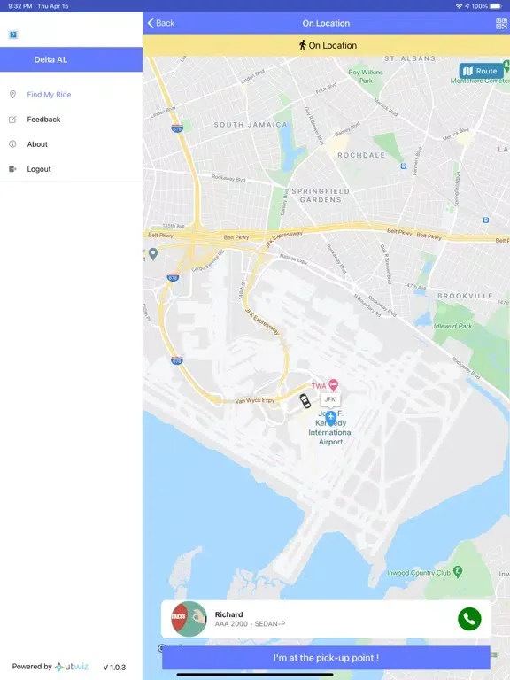SkyRide Passenger iPad  স্ক্রিনশট