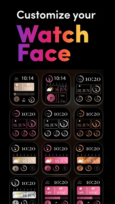 Watch Faces Gallery + Widgets Ekran Görüntüleri