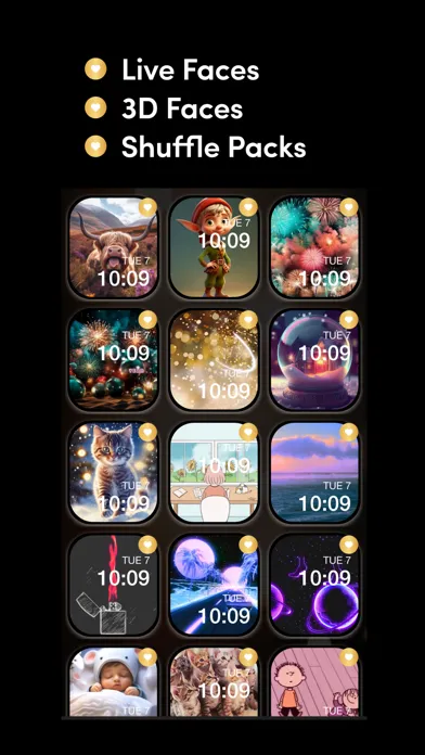 Watch Faces Gallery + Widgets Ekran Görüntüleri