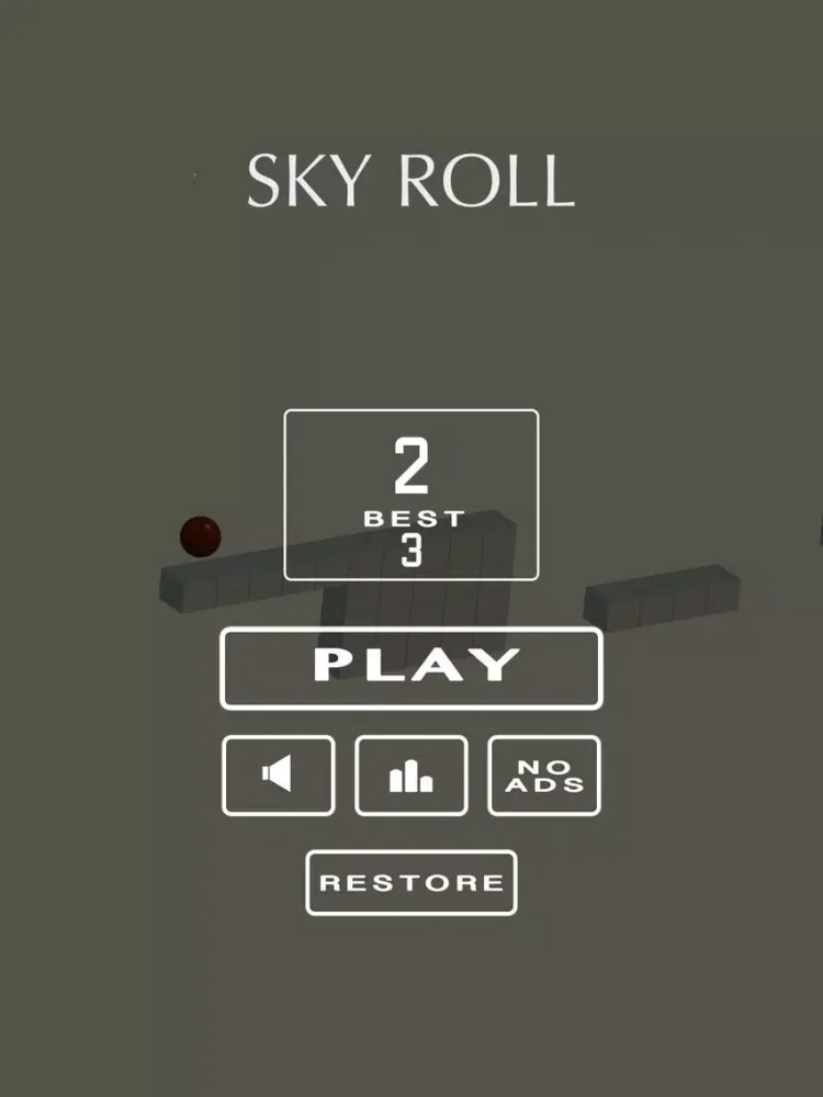 Zrzuty ekranu Sky Roll iPad 