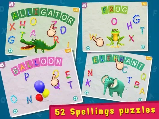 Capturas de tela do Magical Alphabet (Lite) iPad 