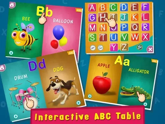 Capturas de tela do Magical Alphabet (Lite) iPad 